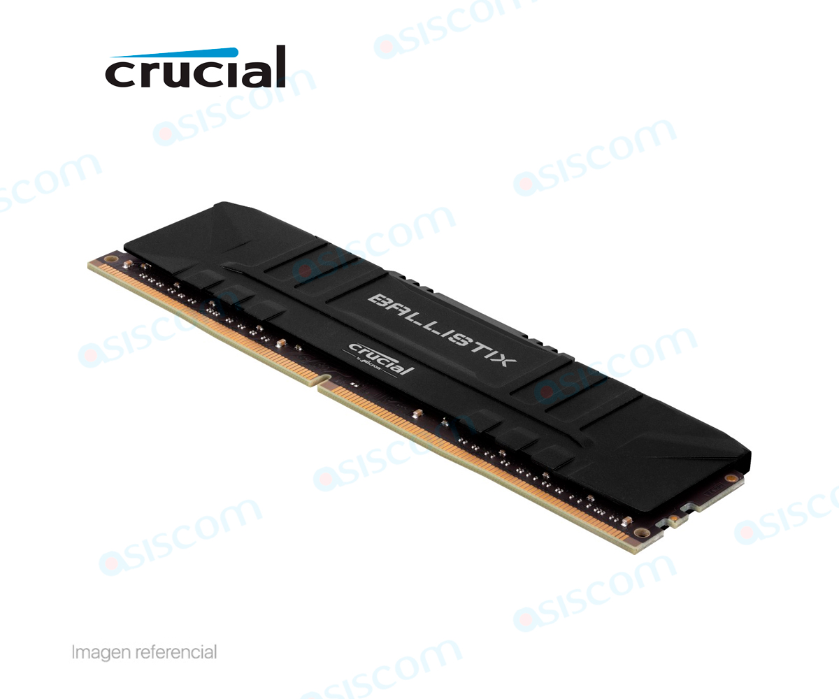MEM. RAM CRUCIAL BALLISTIX 8GB DDR4 3200MHZ ( BL8G32C16U4B )